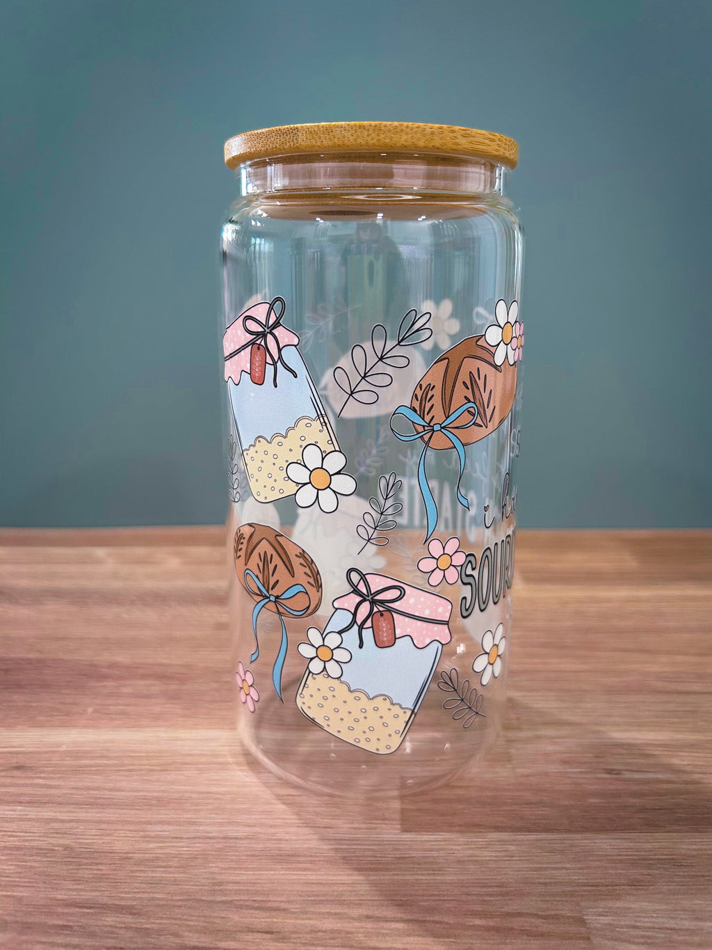 Breakfast in Bed Cup with a Bamboo Lid