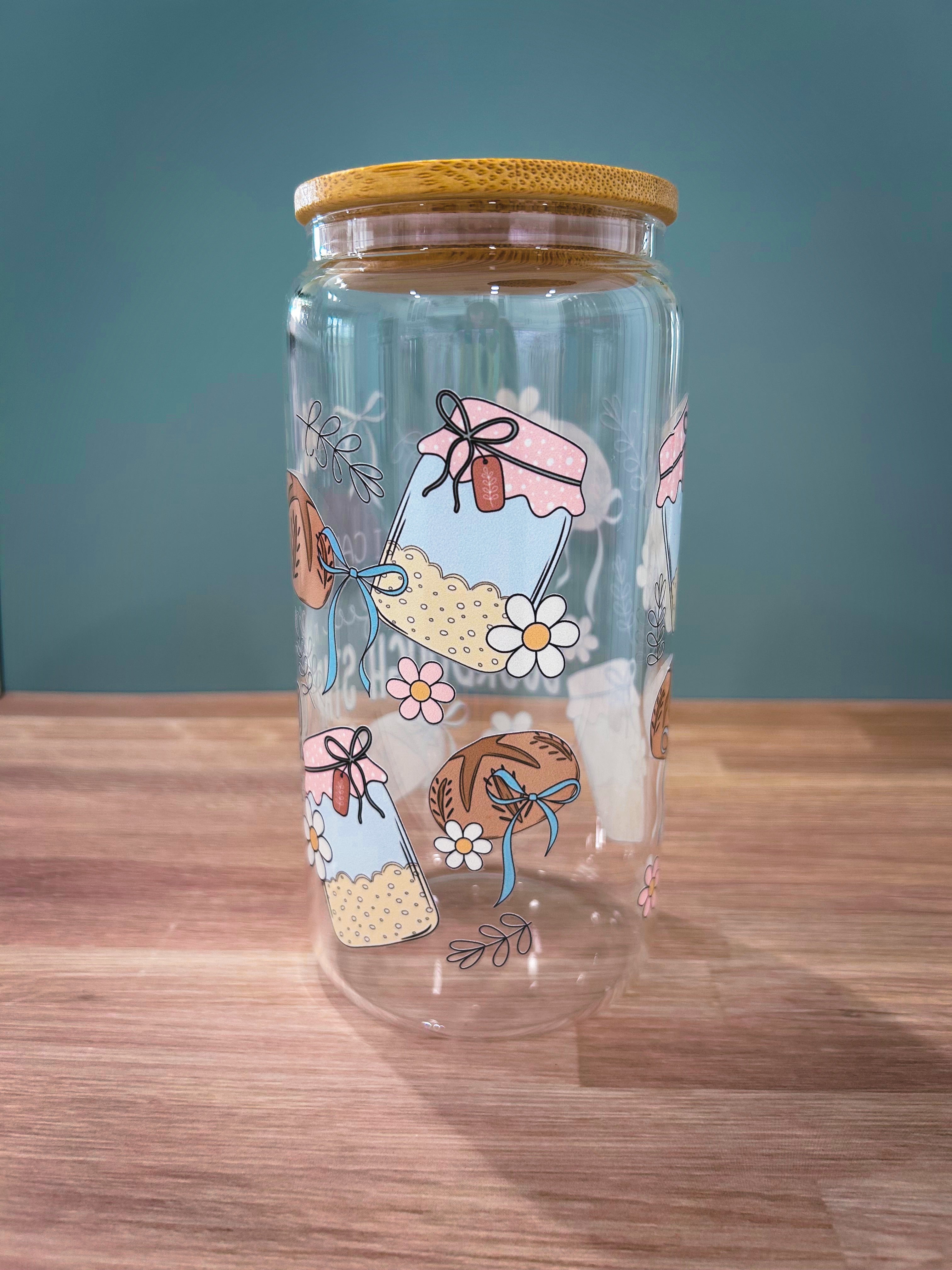 Breakfast in Bed Cup with a Bamboo Lid